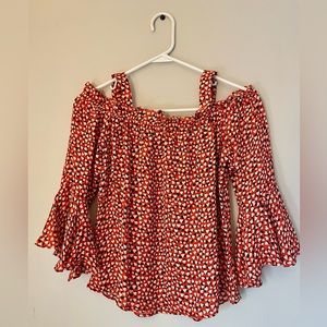J.Crew women’s off-shoulder top